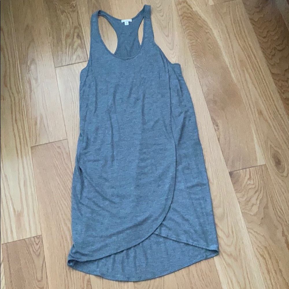 Gap racer back midi dress